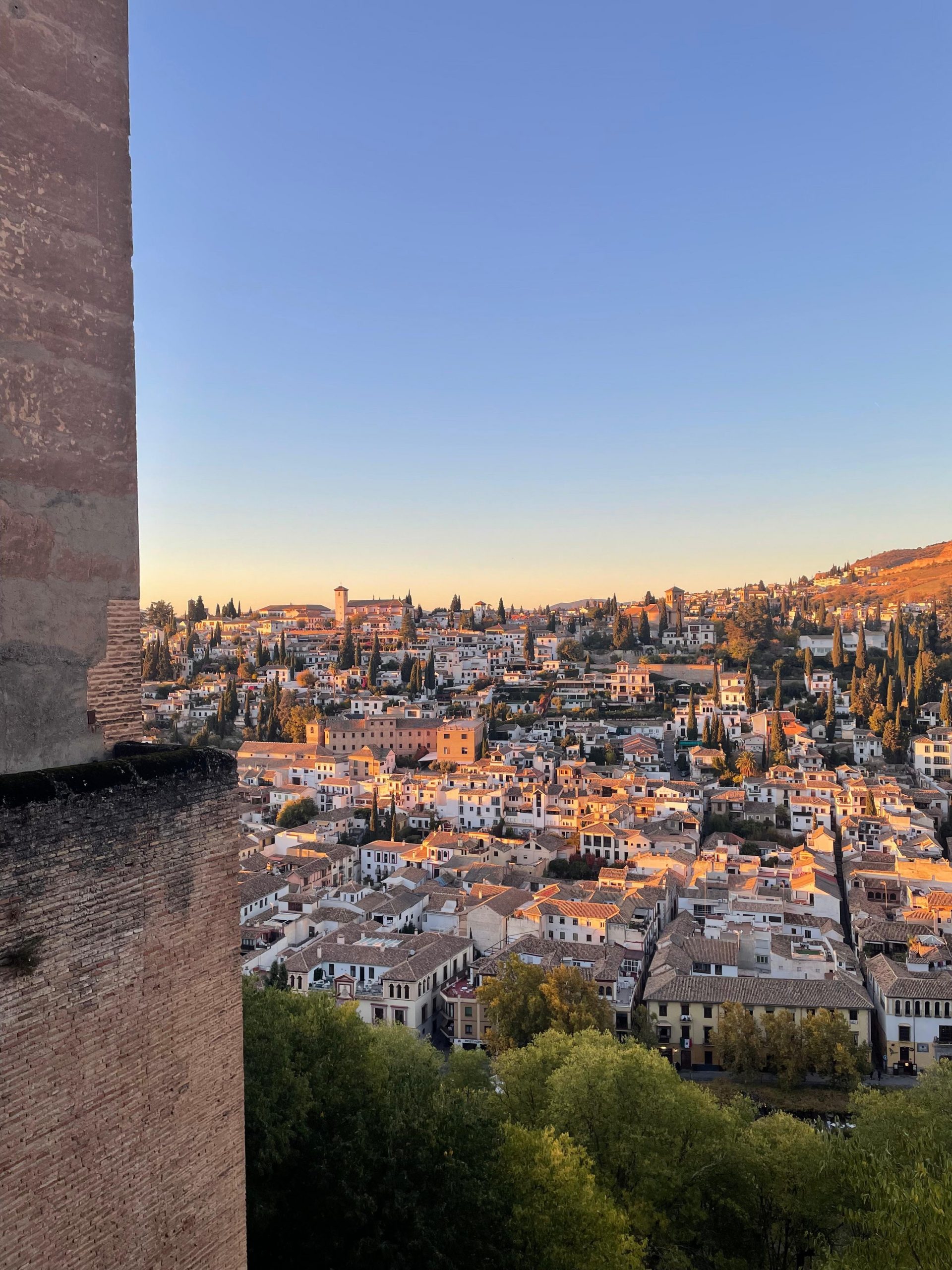 Barrio del Albaicín en Granada, cerca del apartamento